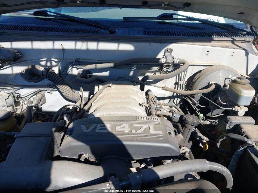 2004 Toyota Tundra Sr5 V8 VIN: 5TBET34124S454327 Lot: 43659535