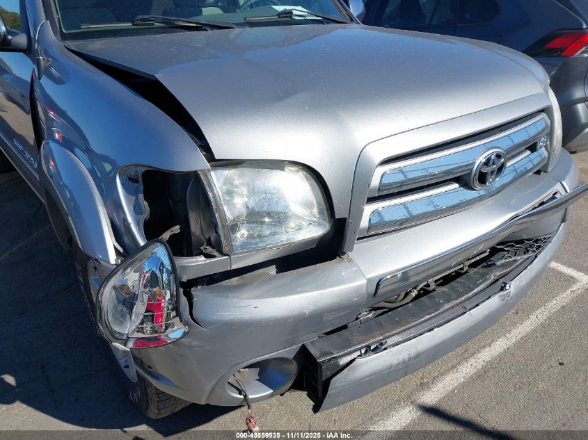 2004 Toyota Tundra Sr5 V8 VIN: 5TBET34124S454327 Lot: 43659535