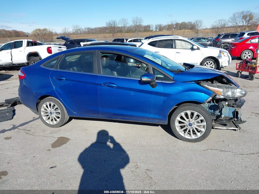 2018 Ford Fiesta Titanium VIN: 3FADP4CJ7JM143556 Lot: 43659536