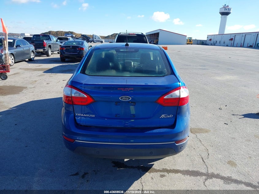 2018 Ford Fiesta Titanium VIN: 3FADP4CJ7JM143556 Lot: 43659536