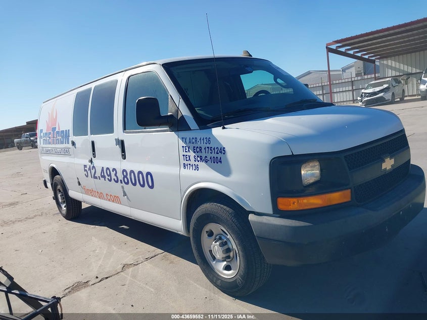 2016 Chevrolet Express 2500 Work Van VIN: 1GCWGBFF0G1222572 Lot: 43659552