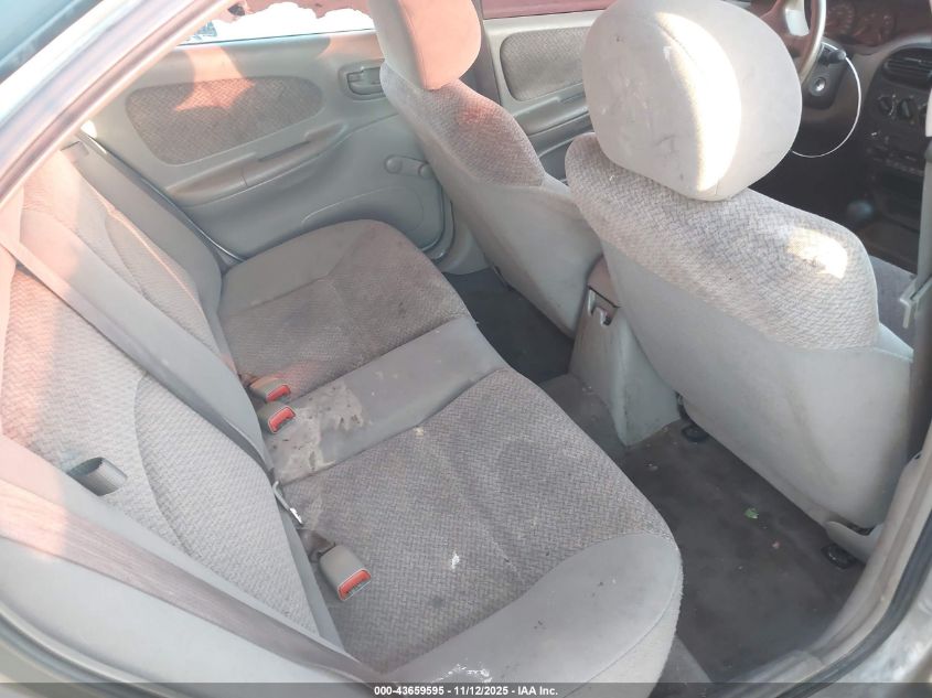 2001 Plymouth Neon Highline VIN: 1P3ES46C41D106972 Lot: 43659595