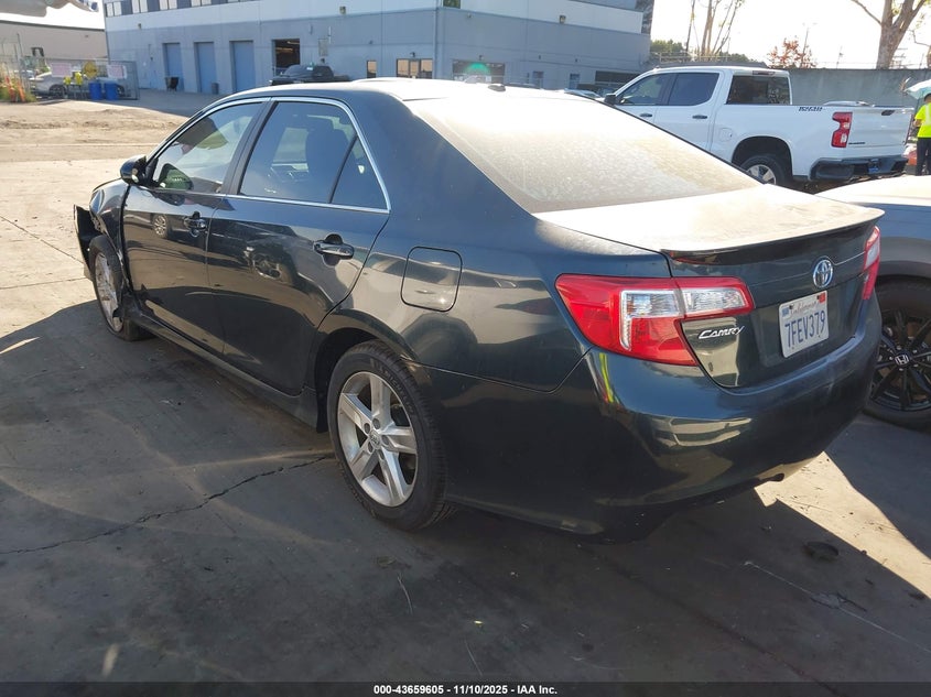 2013 TOYOTA CAMRY SE 4T1BF1FK0DU663455