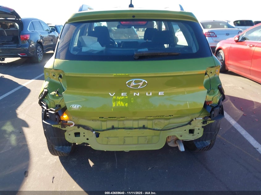 2024 HYUNDAI VENUE SEL KMHRC8A36RU332807