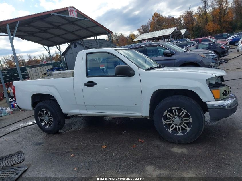 2007 Chevrolet Colorado Work Truck VIN: 1GCCS149578130115 Lot: 43659650