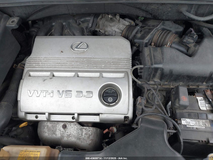 2005 Lexus Rx 330 VIN: JTJHA31U050090189 Lot: 43659714