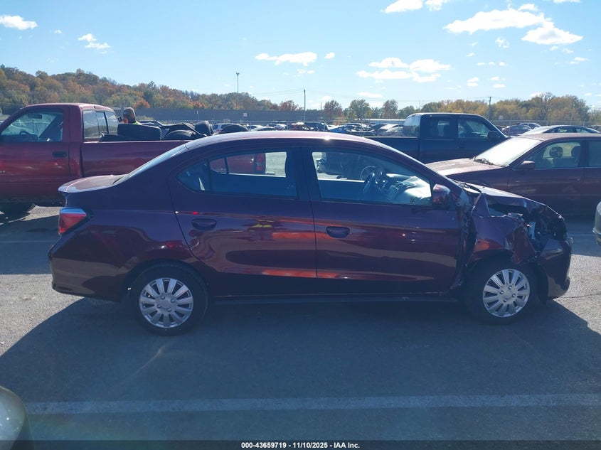 2024 Mitsubishi Mirage G4 Black Edition/Es/Le VIN: ML32FUFJ8RHF19087 Lot: 43659719