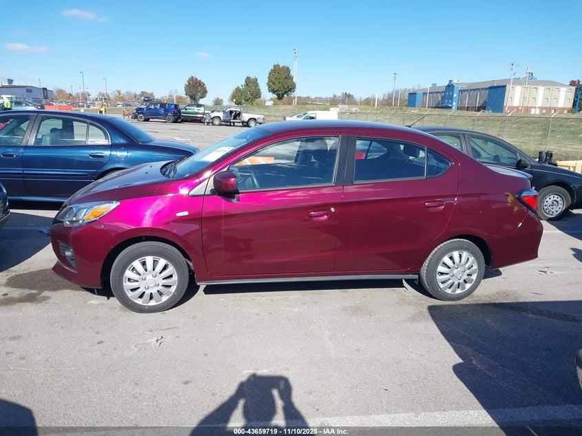 2024 Mitsubishi Mirage G4 Black Edition/Es/Le VIN: ML32FUFJ8RHF19087 Lot: 43659719