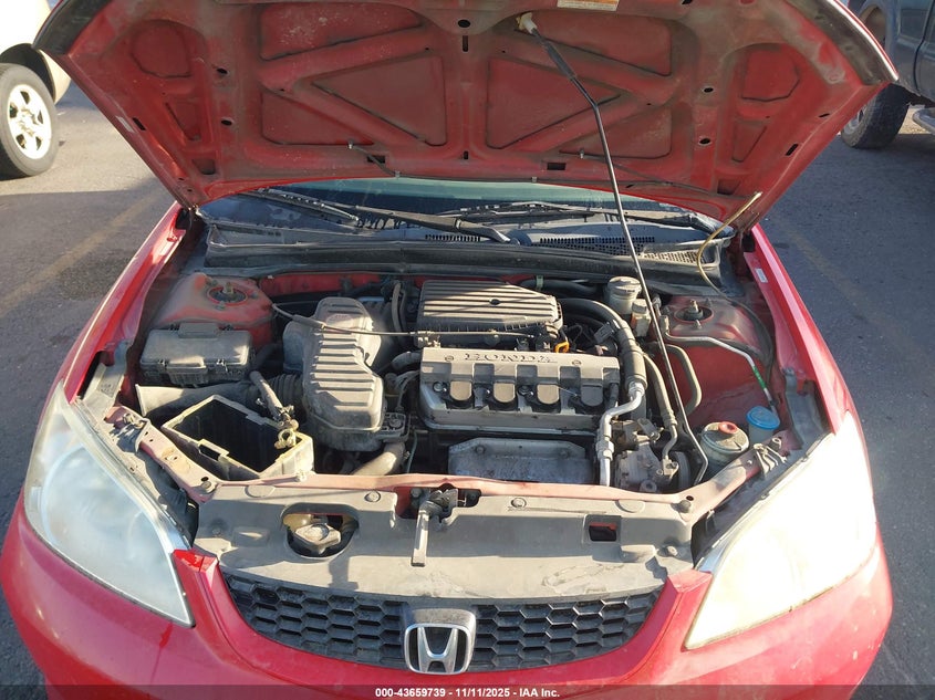 2004 Honda Civic Vp VIN: 1HGEM21114L085210 Lot: 43659739