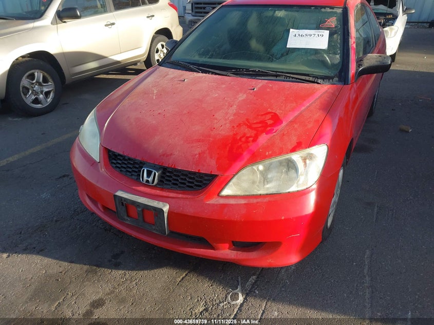 2004 Honda Civic Vp VIN: 1HGEM21114L085210 Lot: 43659739
