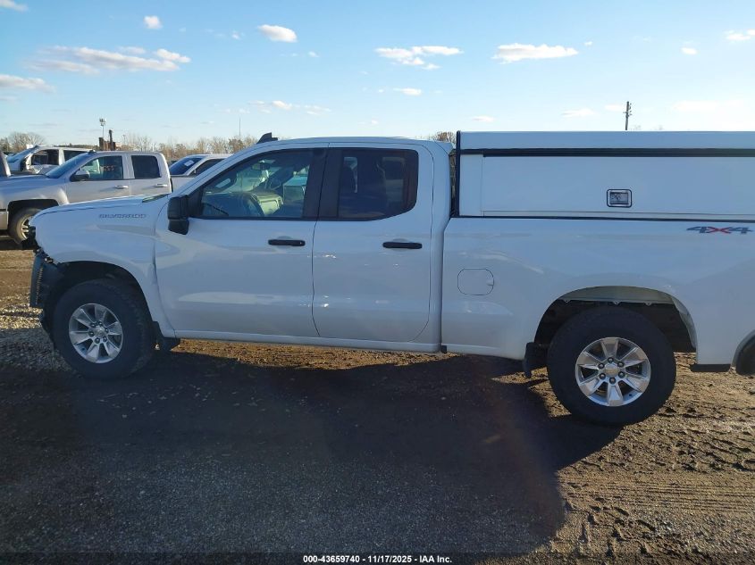 2021 Chevrolet Silverado 1500 4Wd Standard Bed Wt VIN: 1GCRYAEF6MZ316491 Lot: 43659740