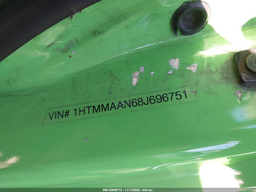 2008 International 4000 4300 VIN: 1HTMMAAN68J696751 Lot: 43659772