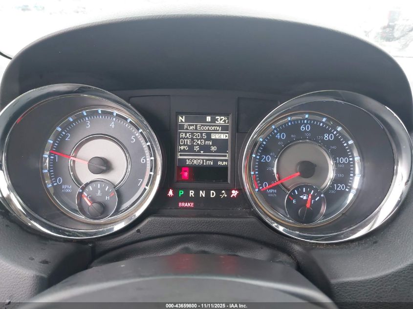 2016 Chrysler Town & Country Touring VIN: 2C4RC1BG1GR173430 Lot: 43659800