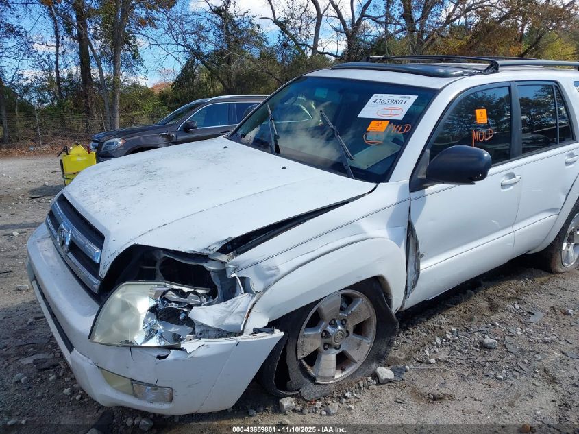 2005 Toyota 4Runner Sr5 V6 VIN: JTEZU14R258027618 Lot: 43659801