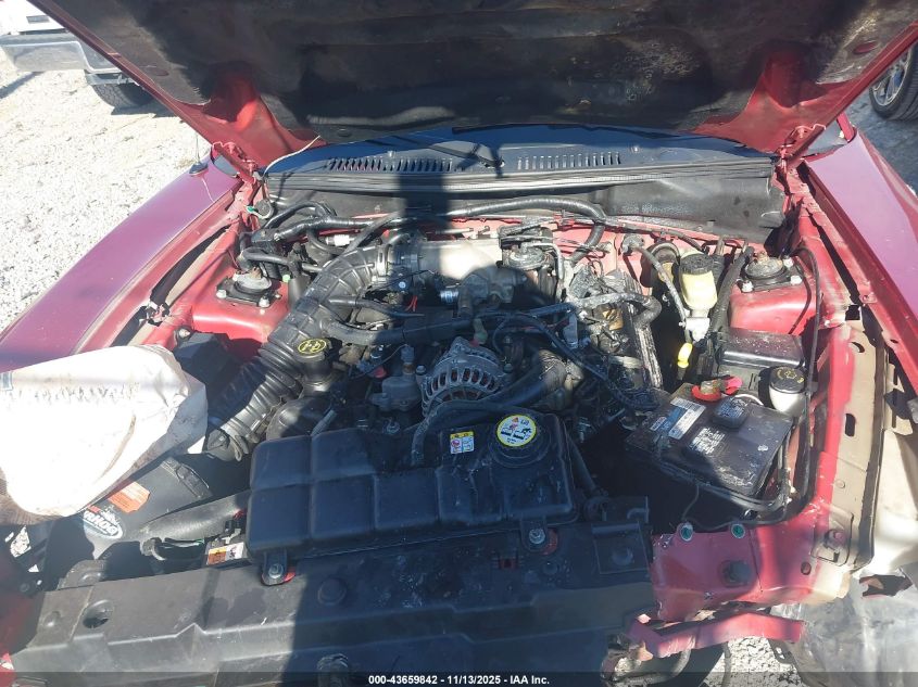 2004 Ford Mustang Gt VIN: 1FAFP42X54F148290 Lot: 43659842