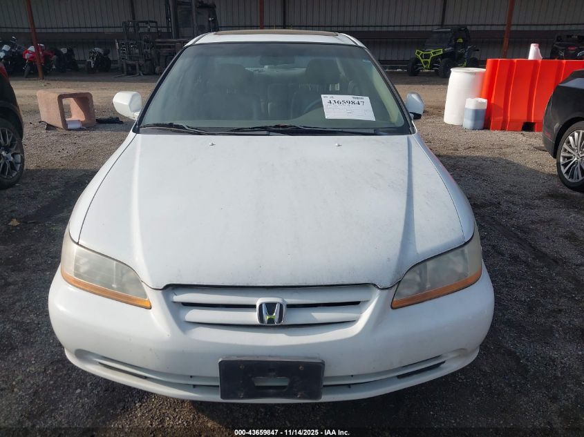 2001 Honda Accord 3.0 Ex VIN: 1HGCG16521A007417 Lot: 43659847