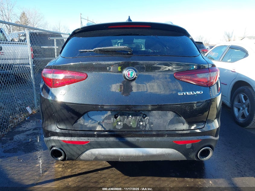 2018 Alfa Romeo Stelvio Awd VIN: ZASFAKAN6J7B73048 Lot: 43659888
