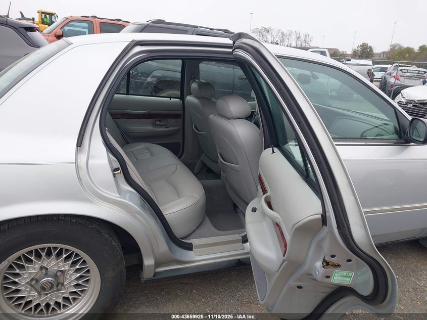 2001 Mercury Grand Marquis Ls VIN: 2MEFM75W71X660848 Lot: 43659925