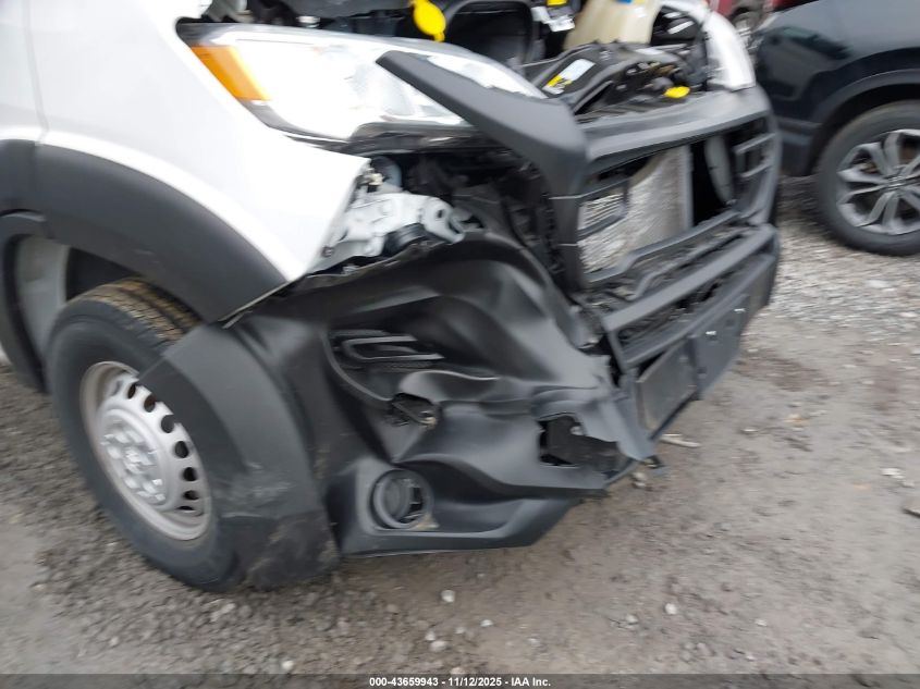 2025 Ram Promaster 1500 Tradesman Low Roof 118 Wb W/Pass Seat VIN: 3C6LRVNG7SE538637 Lot: 43659943