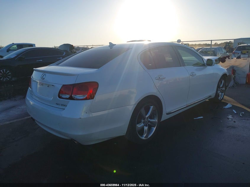 JTHBE96S780040271 2008 LEXUS GS photo no. 4