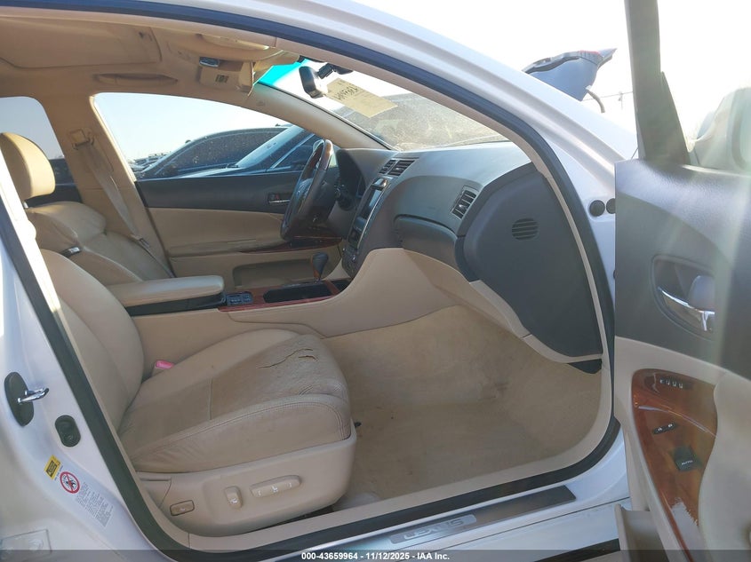 JTHBE96S780040271 2008 LEXUS GS photo no. 5