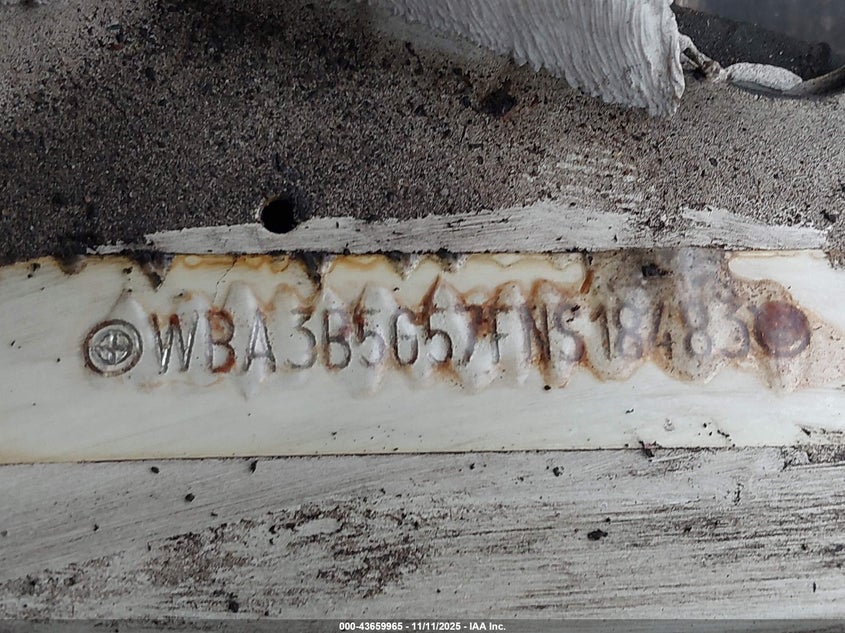 2015 BMW 328I XDRIVE WBA3B5G57FNS18483