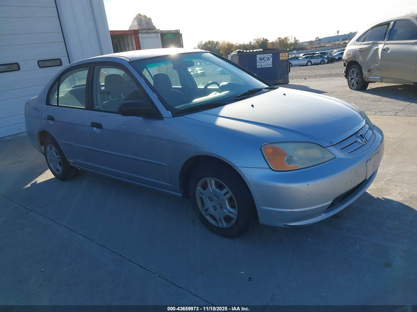 1HGES16581L031443 2001 Honda Civic Lx auction photo 1