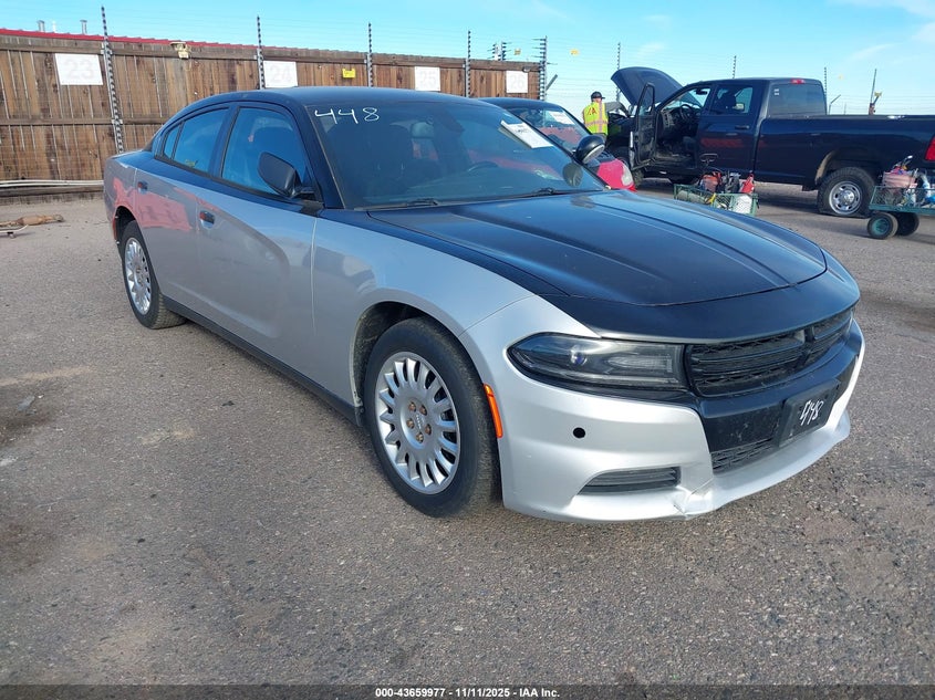 2C3CDXKT4FH837182 2015 Dodge Charger Police auction photo 1