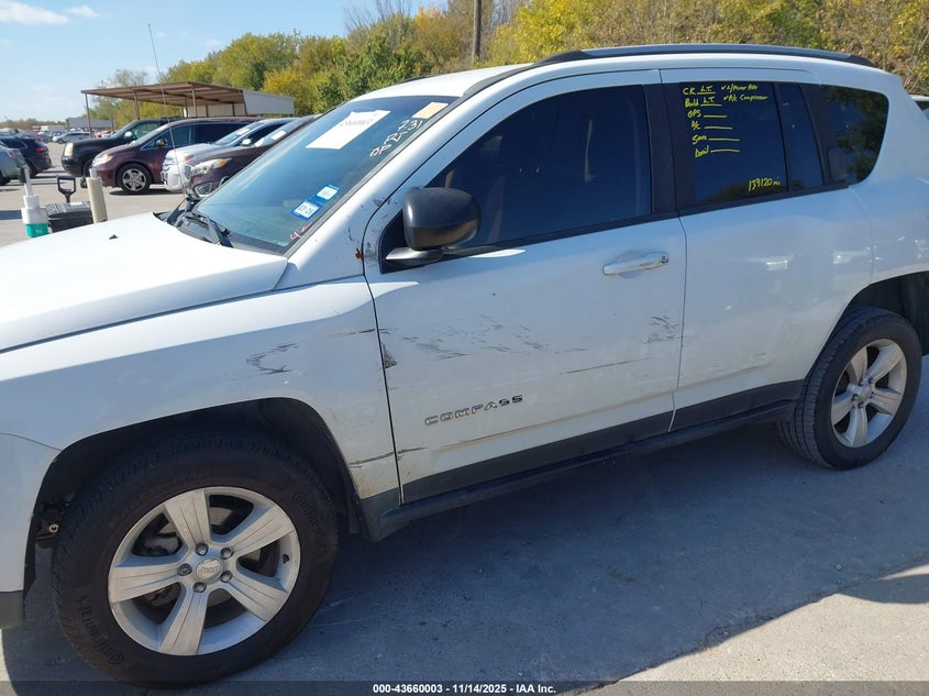 2016 Jeep Compass Sport VIN: 1C4NJCBAXGD518873 Lot: 43660003