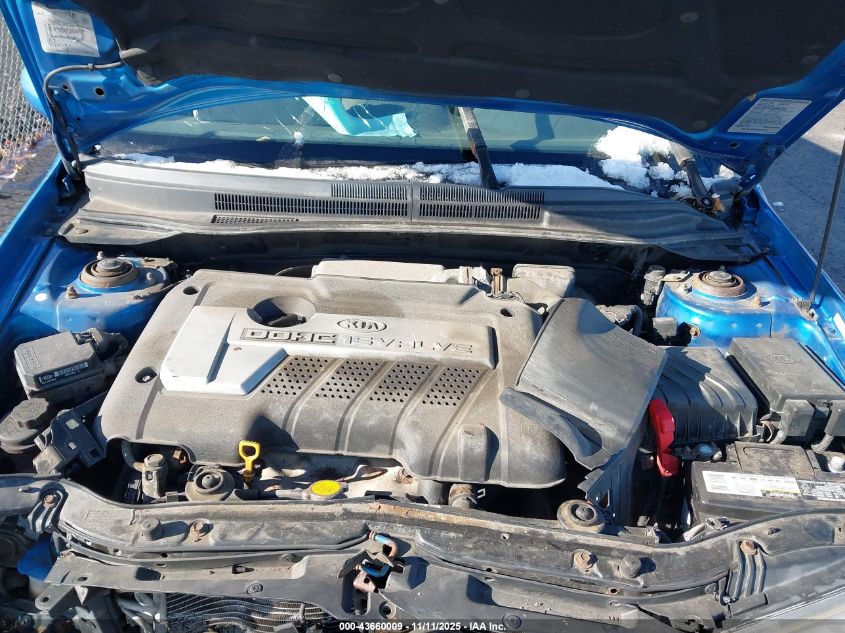 2006 Kia Spectra5 VIN: KNAFE161265311066 Lot: 43660009