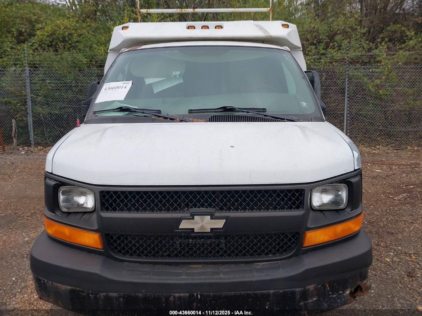 2008 Chevrolet Express Cutaway Work Van VIN: 1GBJG31K581207138 Lot: 43660014