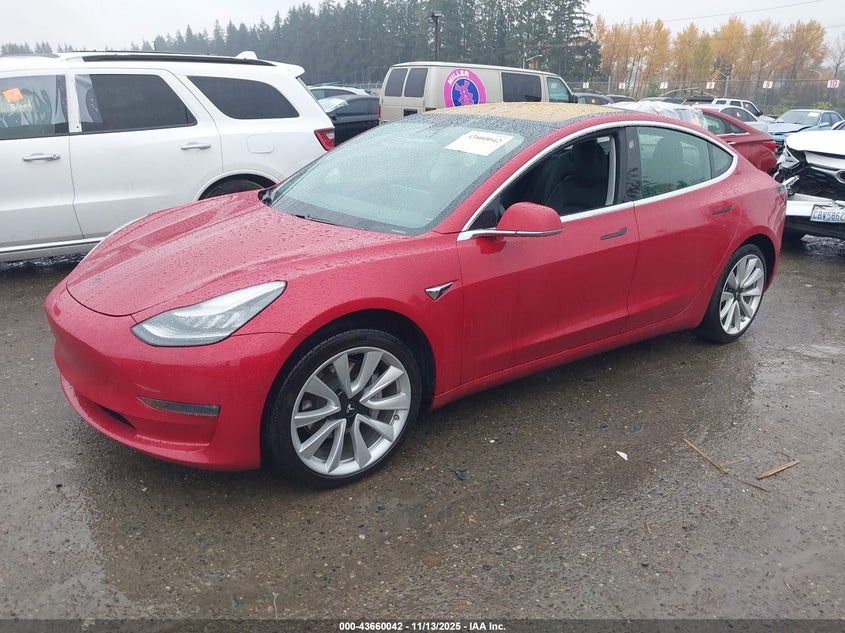 VIN 5YJ3E1EB6KF194469 2019 TESLA MODEL 3 LONG RANGE/PERFORMANCE
