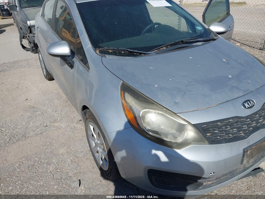 2013 Kia Rio Lx VIN: KNADM4A37D6144442 Lot: 43660045