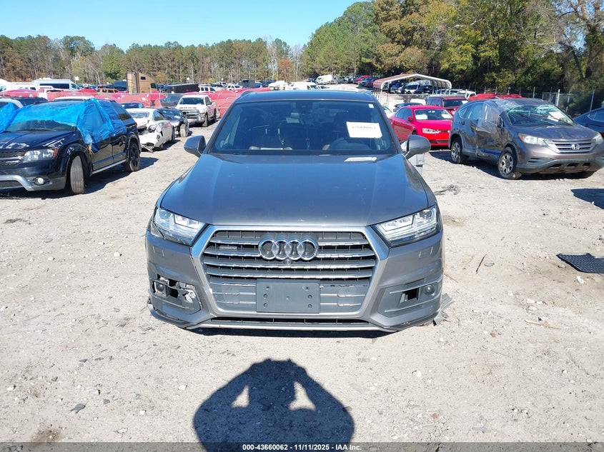 2017 Audi Q7 3.0T Premium VIN: WA1LAAF70HD037231 Lot: 43660062