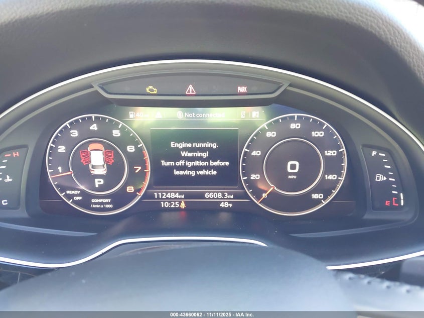 2017 Audi Q7 3.0T Premium VIN: WA1LAAF70HD037231 Lot: 43660062