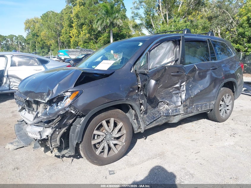 2019 HONDA PILOT EX - 5FNYF6H33KB083639