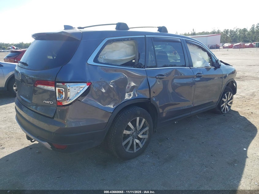 2019 HONDA PILOT EX - 5FNYF6H33KB083639