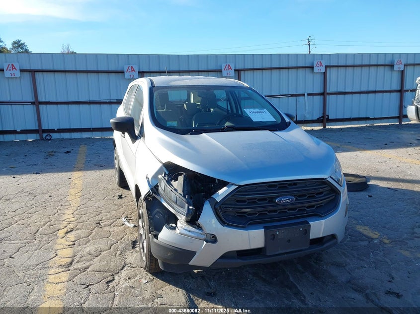 2020 FORD ECOSPORT S - MAJ6S3FL3LC370598
