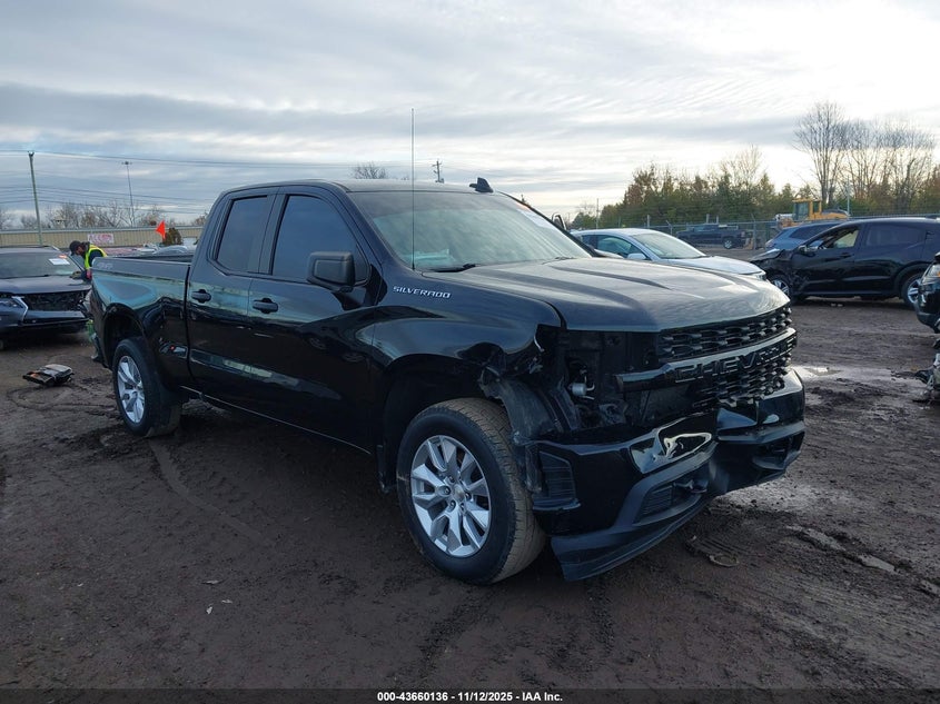 2019 CHEVROLET SILVERADO 1500 CUSTOM - 1GCRYBEF9KZ282257