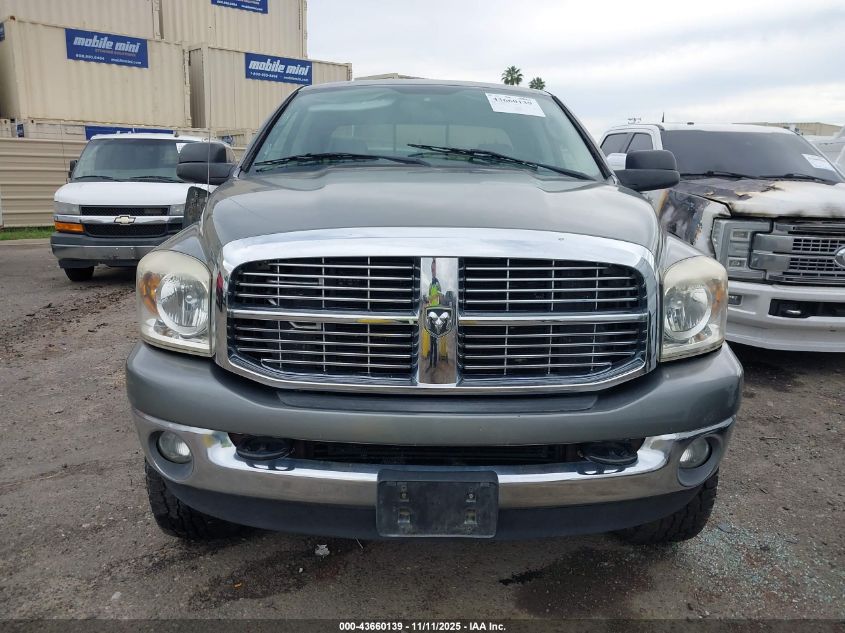 2008 Dodge Ram 2500 Slt/Power Wagon VIN: 3D7KS28A78G107135 Lot: 43660139