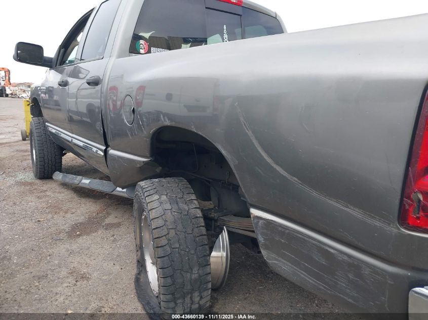 2008 Dodge Ram 2500 Slt/Power Wagon VIN: 3D7KS28A78G107135 Lot: 43660139