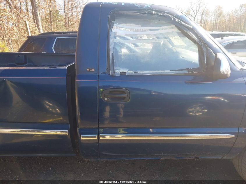 2001 GMC Sierra 1500 Sle VIN: 1GTEK14T31Z303264 Lot: 43660154