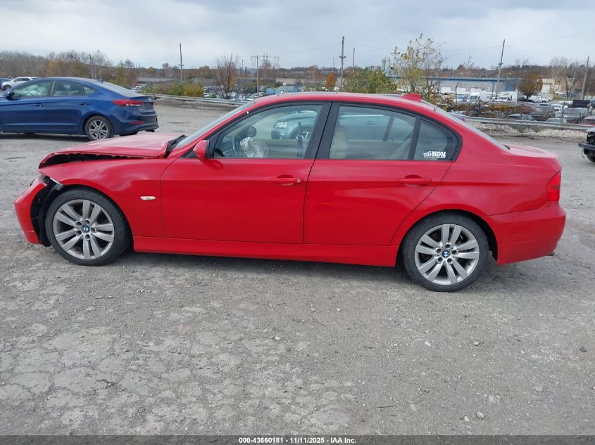 2006 BMW 325I VIN: WBAVB13506KX48755 Lot: 43660181