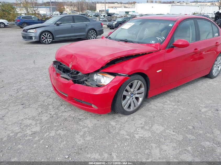 2006 BMW 325I VIN: WBAVB13506KX48755 Lot: 43660181