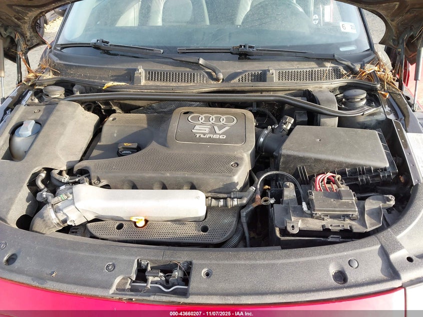 2004 Audi Tt 1.8L VIN: TRUSC28N641017001 Lot: 43660207