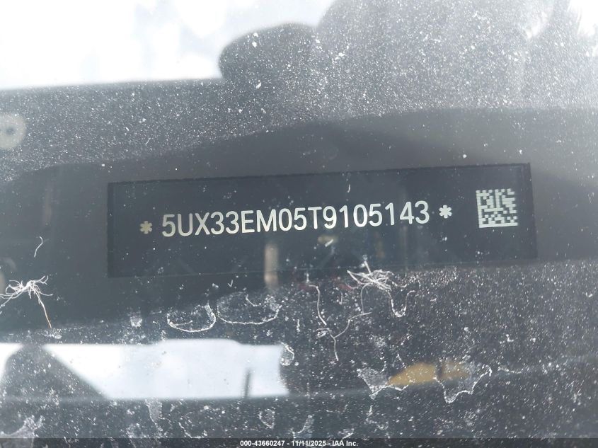 2026 BMW X7 M60I VIN: 5UX33EM05T9105143 Lot: 43660247