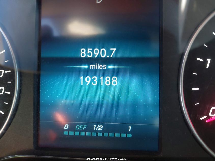 2019 Mercedes-Benz Sprinter 2500 High Roof V6 VIN: WD3PF1CD3KP117187 Lot: 43660270