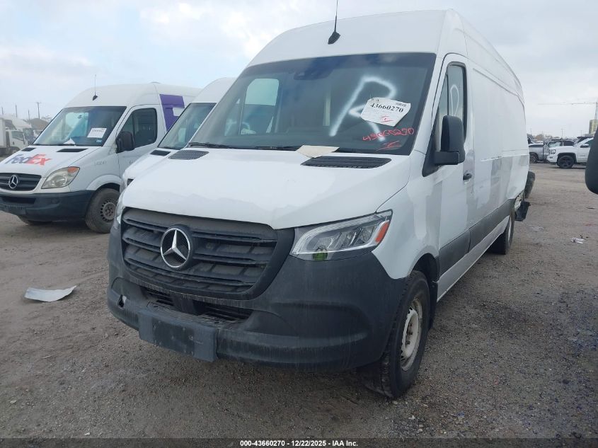 2019 Mercedes-Benz Sprinter 2500 High Roof V6 VIN: WD3PF1CD3KP117187 Lot: 43660270