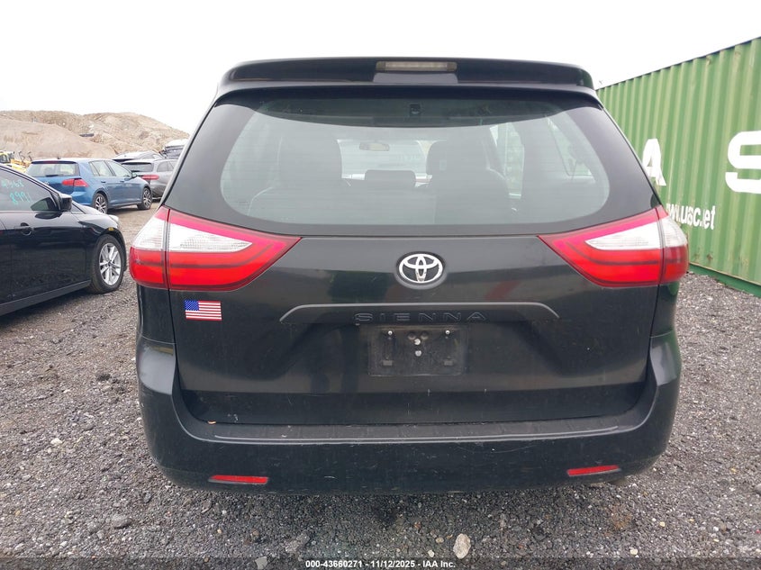 5TDZK3DC9FS538905 2015 TOYOTA SIENNA photo no. 15