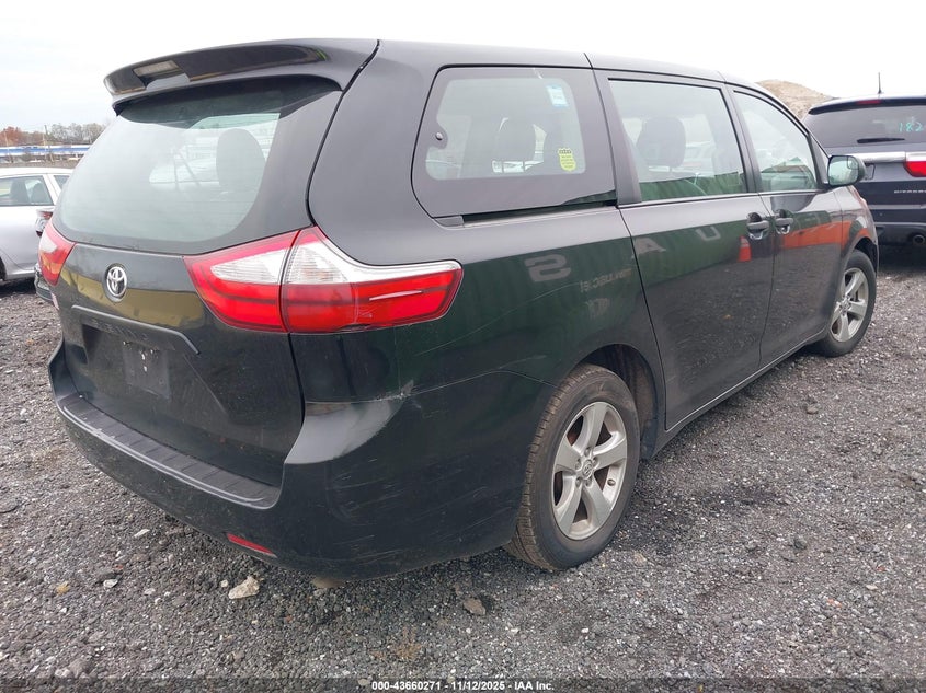 5TDZK3DC9FS538905 2015 TOYOTA SIENNA photo no. 4